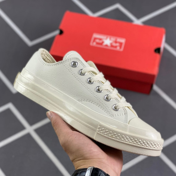 日本限定 CONVERSE 1970S 白色皮面經典復古限量版滑板鞋休閒鞋波鞋