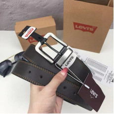 超人氣Levi's男士針扣雙面牛皮皮帶腰帶