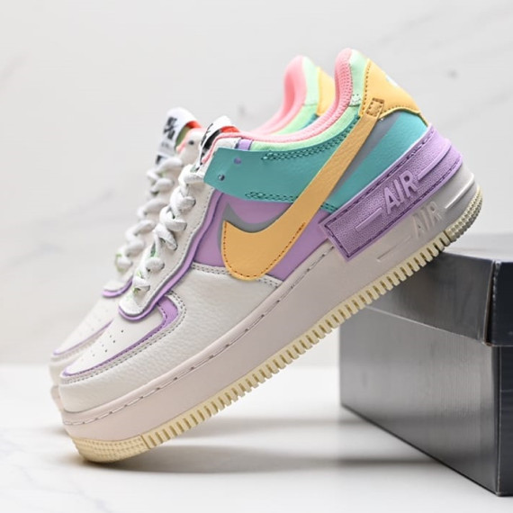 Nike WMNS Air Force 1 Shadow馬卡龍色板鞋運動鞋波鞋FQ012