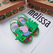 New Arrivals！MELISSA PEPPA PIG卡通造型兒童涼鞋