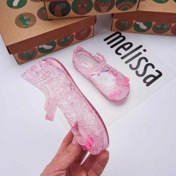 New Arrivals！MELISSA 蝴蝶卡通造型兒童涼鞋