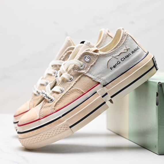 CONVERSE Frgmt 聯乘 Chunk 70 2 in 1 OX休閒鞋帆布鞋