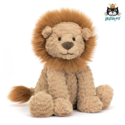 英國 JELLYCAT LONDON Fuddlewuddle Lion波浪毛小獅子卡通造型毛絨公仔