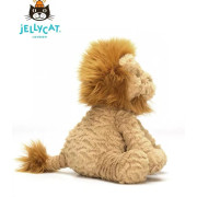 英國 JELLYCAT LONDON Fuddlewuddle Lion波浪毛小獅子卡通造型毛絨公仔