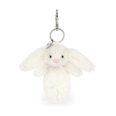 英國JELLYCAT LONDON Bunny Cream Bag Charm卡通造型毛絨公仔掛飾