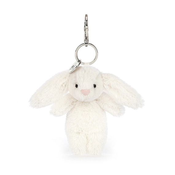 英國JELLYCAT LONDON Bunny Cream Bag Charm卡通造型毛絨公仔掛飾