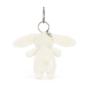 英國JELLYCAT LONDON Bunny Cream Bag Charm卡通造型毛絨公仔掛飾