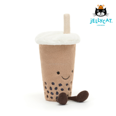 英國JELLYCAT LONDON Peluche Amuseable Bubble Tea珍珠奶茶卡通造型毛絨公仔