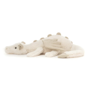 英國JELLYCAT LONDON 白色雪龍卡通造型毛絨公仔26cm