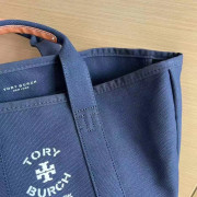 TORY BURCH專櫃VIP貴賓積分兌換專用可上膊帆布袋TOTE BAG