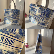 Dior化妝專櫃VIP貴賓積分兌換專用草編Tote Bag