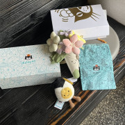 畢業季限定JELLYCAT LONDON 畢業公仔博士蛋+手捧花毛絨卡通公仔套裝