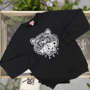 日本限定 KENZO立體刺繡經典虎頭LOGO衛衣