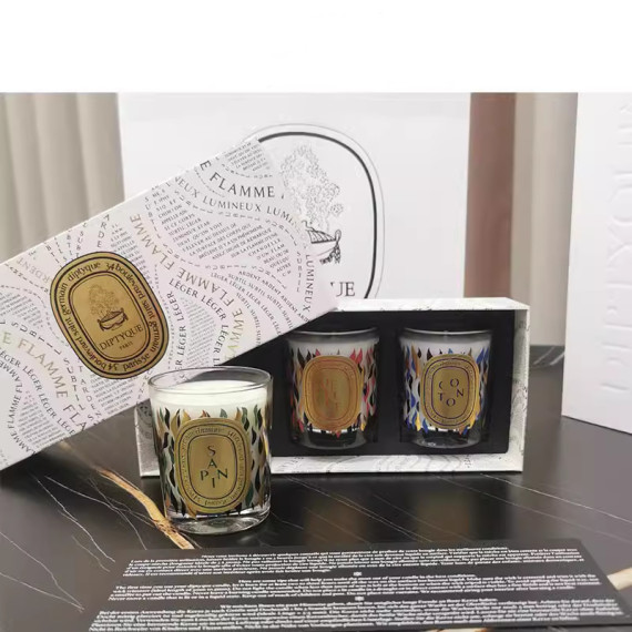 冬日限定Diptyque 香薰蠟燭3件套裝禮盒