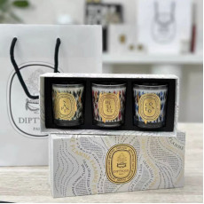 冬日限定Diptyque 香薰蠟燭3件套裝禮盒