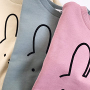 日本限定 Miffy植絨印花套頭衛衣