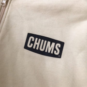 日本限定 CHUMS經典LOGO前後印花拉鏈連帽衛衣