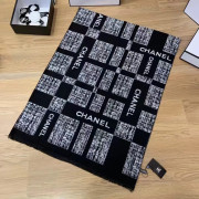 CHANEL化妝品專櫃VIP貴賓兌換專用羊絨圍巾頸巾披肩