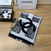 CHANEL化妝品專櫃VIP貴賓兌換專用羊絨圍巾頸巾披肩