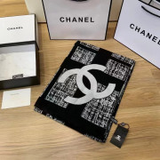 CHANEL化妝品專櫃VIP貴賓兌換專用羊絨圍巾頸巾披肩