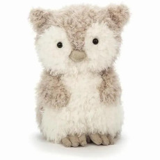 Jellycat Little Owl捲毛貓頭鷹毛絨公仔