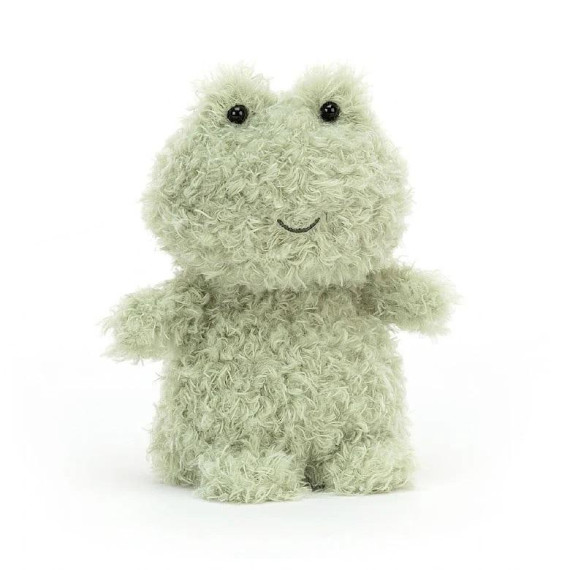 Jellycat Little Frog捲毛青蛙毛絨公仔