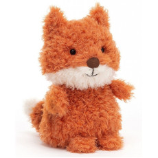 Jellycat Little Fox捲毛狐狸毛絨公仔