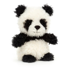 Jellycat Little Panda捲毛熊貓毛絨公仔