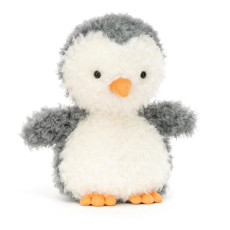 Jellycat Little Penguin捲毛企鵝毛絨公仔