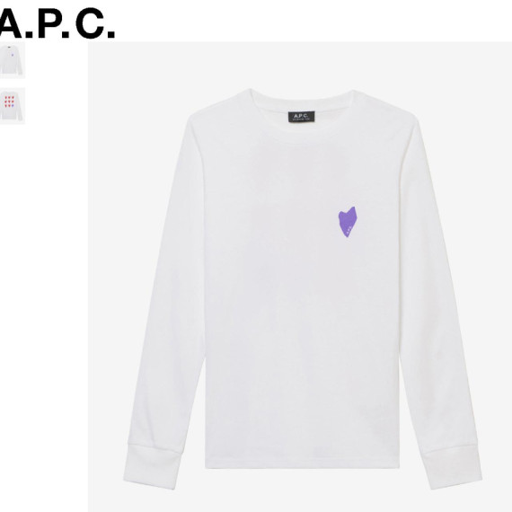 apc 新款長袖tee